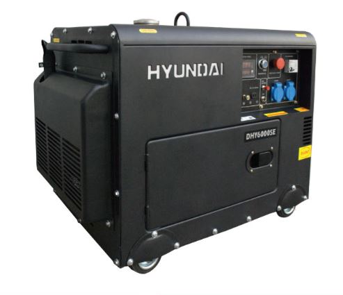 Máy phát điện Hyundai DHY 6000SE-3